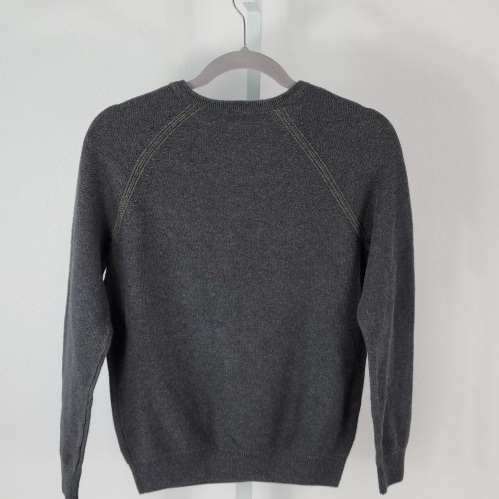 TAILOR VINTAGE pullover birdeye V-neck Sweater Sz S NEW - Picture 3 of 4